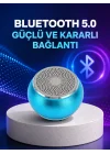 Mey İthalat® Mini Bluetooth Speaker | Uzun Pil Ömrü, Şık ve Hafif Tasarım Yeni Nesil