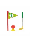 Mey İthalat® Mini Golf Oyun Seti - Sarı Top Çukuru