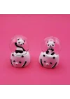 Mey İthalat® Mini Işıklı Panda Kar Küresi
