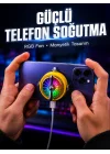 Mey İthalat® Mobil lar İçin RGB Işıklı Telefon Soğutucu