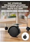Mey İthalat® Mobilya Tekerleği 6 cm Kilitsiz Tekli Satış