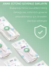 Mey İthalat® Mochi Anne Sütü Saklama Poşeti 120 Adet