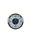 Mey İthalat® Modern Prestige Gold 60 Cm Çarklı Duvar Saati