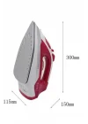Mey İthalat® Modern Tasarım 2200W Dayanıklı Buharlı Seramik Kaplama Ütü Yeni Nesil