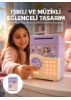 Mey İthalat® Mor Otomatik Para Girişli Elektronik Şifreli Kumbara