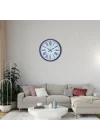 Mey İthalat® Mor Roma Rakamlı 36 Cm Duvar Saati
