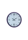 Mey İthalat® Mor Standart 36 Cm Duvar Saati