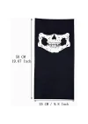 Mey İthalat® Motorcu Boyunluk Baf Buff Bandana 25x48 cm Model 7