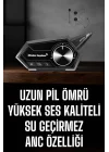 Mey İthalat® Motorcu Kulaklığı Kask Kulaklığı ANC Özelliği Sesli Görüşme Özelliği