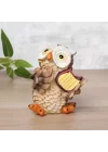 Mey İthalat® Müzisyen Baykuşlar Biblo Seti 4lü