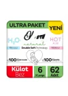 Mey İthalat® Natural Double Soft Külot Bez Ultra Paket 6 Beden 62 Adet