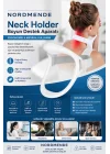 Mey İthalat® Neck Holder Boyun Destek Aparatı | Ergonomik &amp; Medikal Kullanım