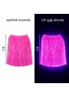 Mey İthalat® Neon Pembe Hawaii Parti Eteği 40 cm