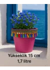 Mey İthalat®  DEKOR saksı 1.7 litre