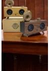 Mey İthalat® Nostaljik Görünümlü Bluetooth Bağlantılı Speaker