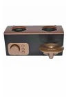Mey İthalat® Nostaljik Radyo Bluetooth Bağlantılı Şarjlı Yüksek Ses Kaliteli