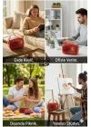 Mey İthalat® Nostaljik Retro Bluetooth Hoparlör - FM Radyo, USB ve Bluetooth Kablosuz Hoparlör