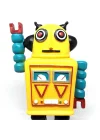 Mey İthalat®   Nostaljik Sevimli Uzaylı Robot Şeklinde Figür Biblo