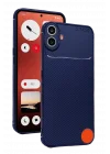 Mey İthalat®  Nothing Phone Nothing CMF Phone 1 Auto Focus Karbon Kapak - Lacivert