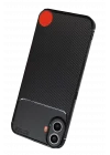 Mey İthalat®  Nothing Phone Nothing CMF Phone 1 Auto Focus Karbon Kapak - Siyah