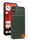 Mey İthalat®  Nothing Phone Nothing CMF Phone 1 Auto Focus Karbon Kapak - Yeşil