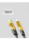 Mey İthalat® Örgülü Tasarım 4’ü 1 Arada USB-C Lightning Hızlı Şarj Kablosu