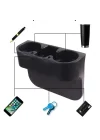 Mey İthalat® Oto Koltuk Yanı Bardak Tutucu Organizer