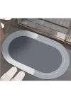 Mey İthalat® Oval Süper Emici Banyo Paspası