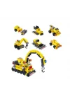 Mey İthalat® P605002 6 İN 1 SARI YUMURTA MODEL 45 PARÇA BLOCK OYUNCAK