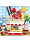 Mey İthalat® P881202 TEDDY DONDURMA SALONU 369 PARÇA BLOCK OYUNCAK