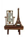 Mey İthalat® Paris Eyfel Kulesi Hediyelik Eyfel Retro Kum Saati Dekoratif Eşya Yeni Nesil