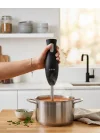 Mey İthalat® Paslanmaz Çelik Blender Ayağına Sahip Ergonomik El Blenderı