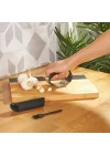 Mey İthalat® Paslanmaz Çelik Ergonomik Sarımsak Ezici Pres ve Doğrayıcı
