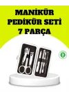 Mey İthalat® Paslanmaz Çelik Kişisel Bakım Seti – 7 Parça