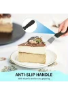 Mey İthalat® Paslanmaz Çelik L Tipi Pastacı Spatulası