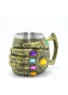 Mey İthalat® Paslanmaz Çelik Thanos Eli Kupa Bardak