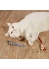 Mey İthalat® Peluş Fare Kedi Oyuncağı 3 Adet