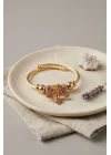 Mey İthalat® Pembe Arı Model Gold Renk Charm Bileklik