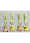 Mey İthalat® Pikachu Raichu Silikon Anahtarlık