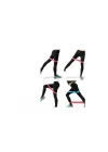 Mey İthalat® Pilates Squat Aerobik Direnç Lastiği 5 Li Paket