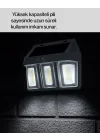 Mey İthalat® PIR Sensörlü Solar Lamba – Otomatik Şarj ve Gece Aydınlatma Yeni Nesil