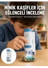 Mey İthalat® PMMA Optik Lensli Kompakt Taşınabilir Mikroskop Yeni Nesil