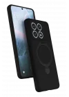 Mey İthalat®   Poco X6 Pro Regal Magsafe Standlı Kapak - Siyah