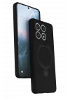 Mey İthalat®   Poco X6 Pro Regal Magsafe Standlı Kapak - Siyah