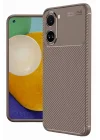 Mey İthalat®   Poco X7 Pro Kılıf Auto Focus Karbon Kapak - Gri