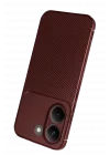 Mey İthalat®   Poco X8 Pro Auto Focus Karbon Kapak - Bordo