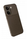 Mey İthalat®   Poco X8 Pro Auto Focus Karbon Kapak - Kahverengi