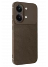 Mey İthalat®   Poco X8 Pro Max Auto Focus Karbon Kapak - Kahverengi
