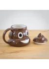 Mey İthalat® Poo Kaka Emoji Kupa Bardak