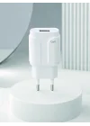 Mey İthalat® Pratik ve Kompakt Tasarımlı 12W USB Telefon Şarj Adaptörü